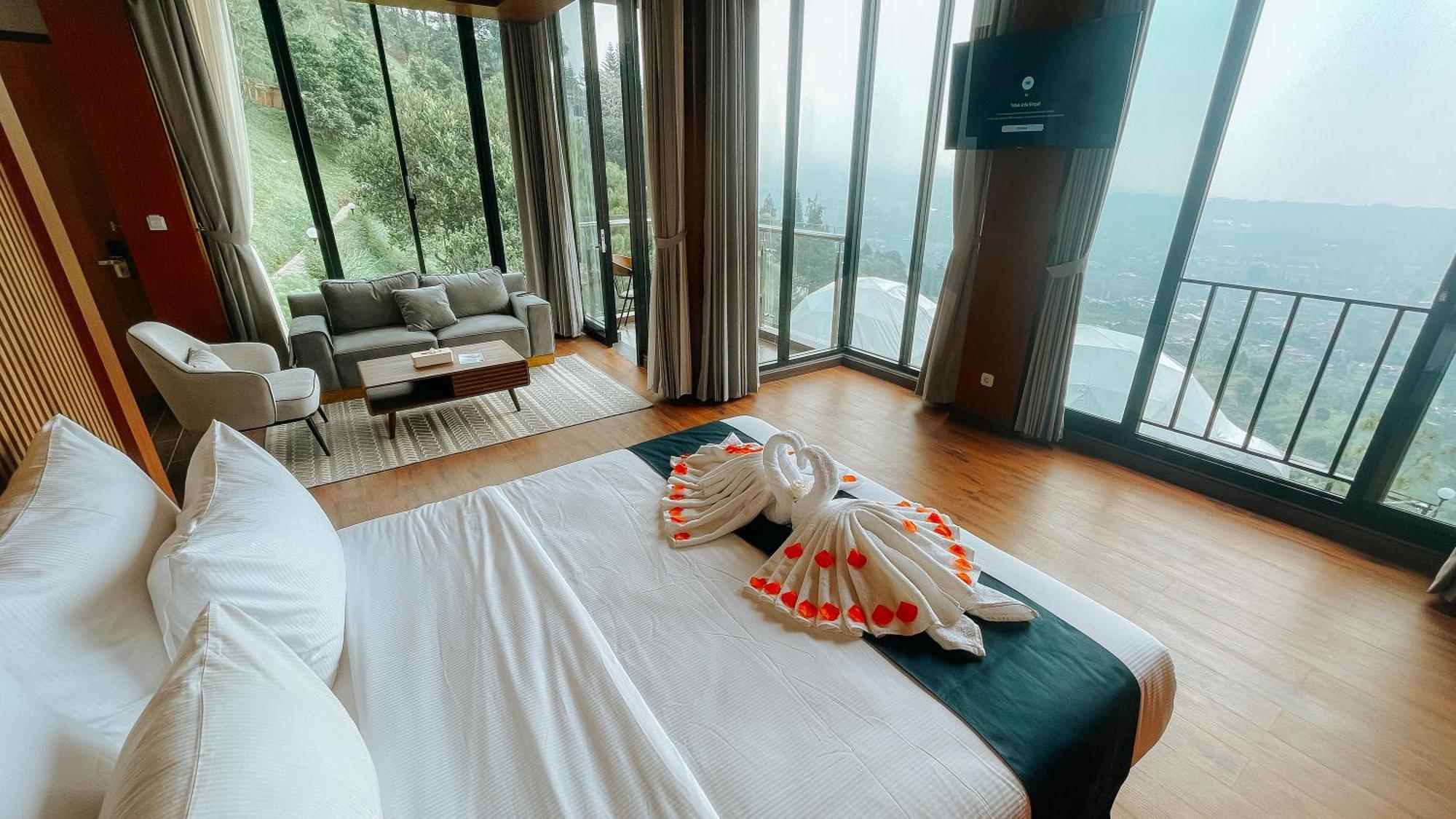 Damar Langit Resort Cisarua Luaran gambar
